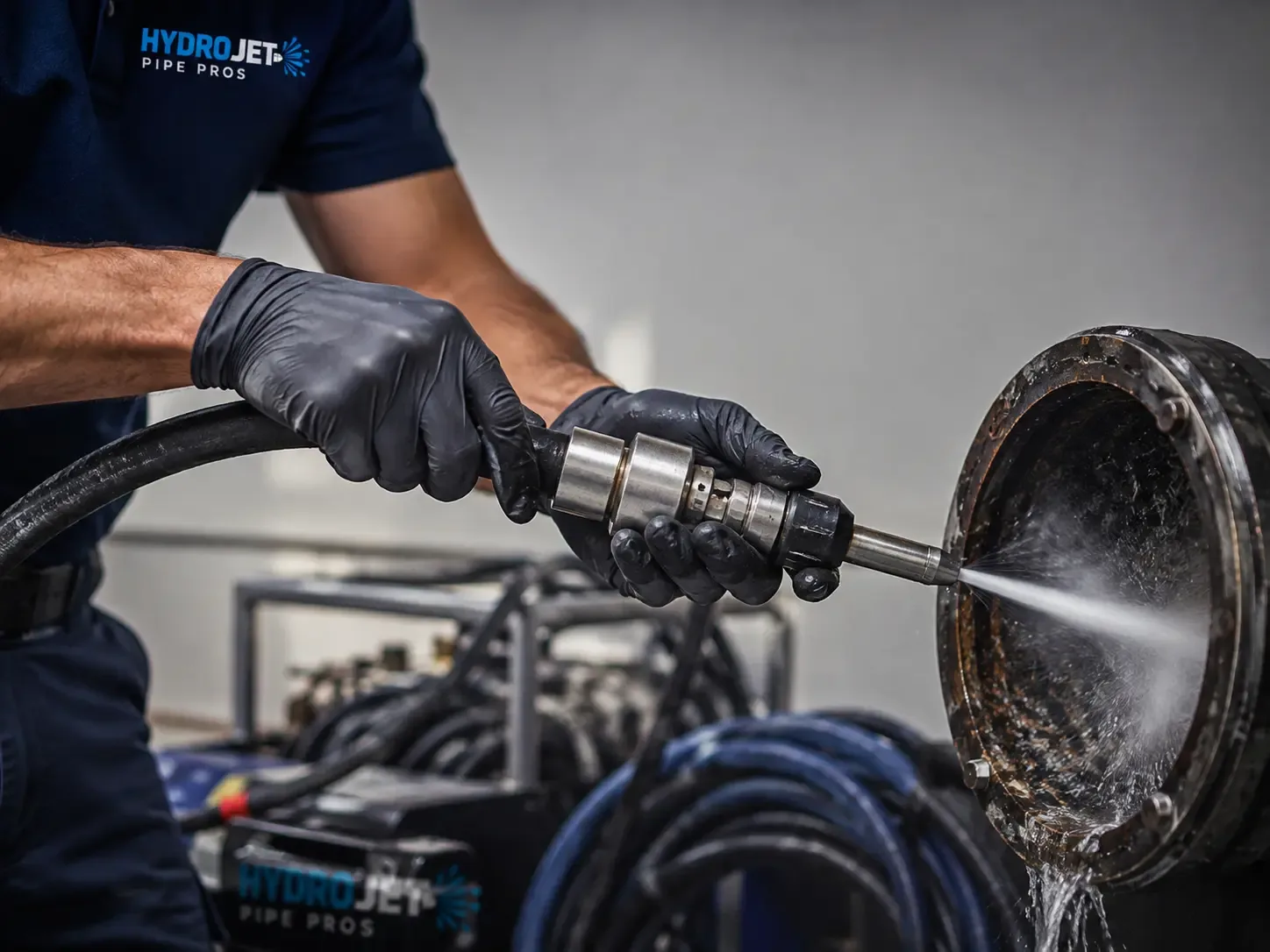 Hydro Jet Pipe Descaling in Cascadia, OR